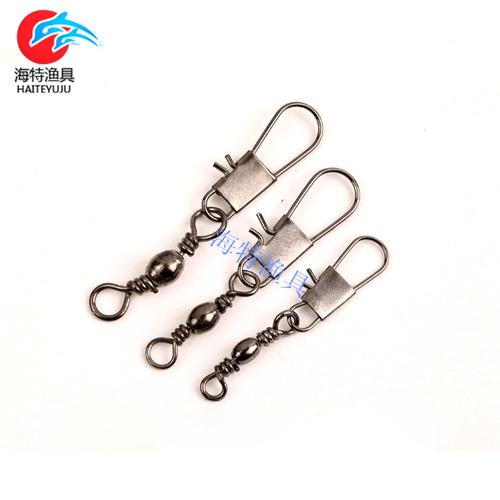 渔具配件连接器批发连接器b型双保险樽型转环b型别针鱼钩批发